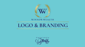 Digital-Media-Butterfly-Winnow-Wealth-Logo-and-Branding