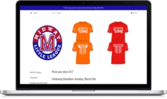 Midway Little League Fan T-Shirt Site